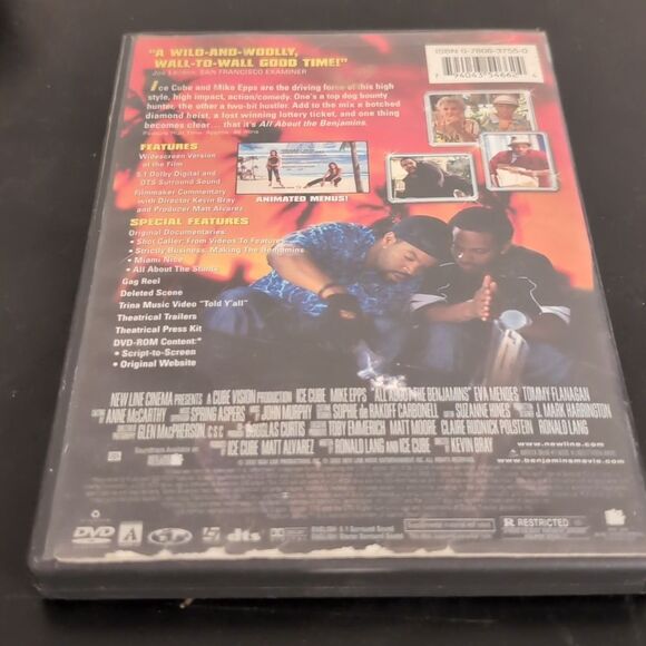 Used DVD All About the Benjamins Ice Cube Mike‎ Epps - Picture 2 of 4